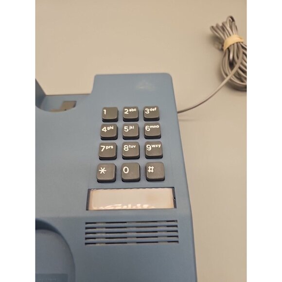Northern Telecom Harmony Pushbutton Telephone-1983-Blue - Picture 4 of 8